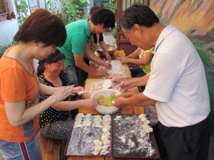 Dim Sum im "Chinese Box" Hostel