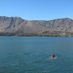 Der erfrischend kühle Kratersee